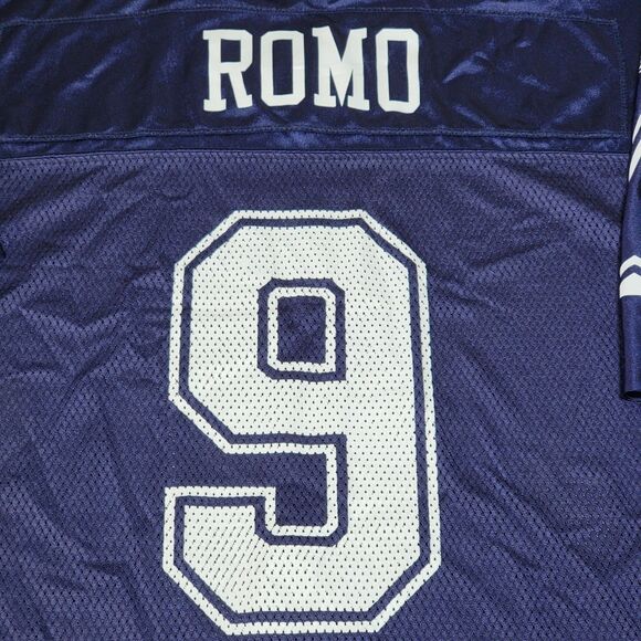 Onfield Reebok Dallas Cowboys Jersey 9 Romo - Size XL - Picture 6 of 8